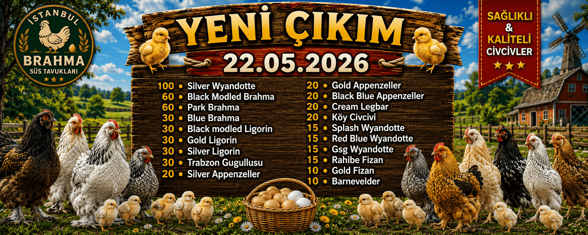 Yeni Civcivlerimiz Çıktı 22.05.2026 - Brahma Civciv Çıkımı!